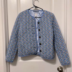 J crew quilt jacket - perfect condition